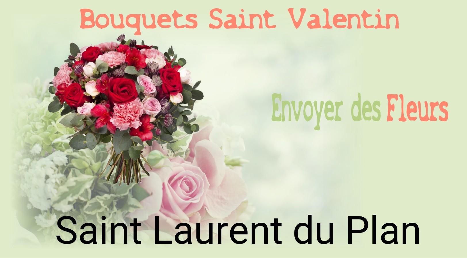 Roses de Saint-Valentin livrées à Saint-Laurent-du-Plan